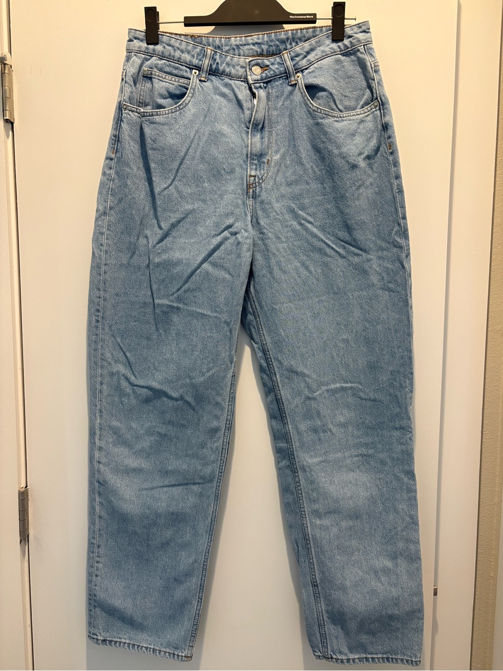 Light Blue High-Waist wide legs Relaxed Fit Women’s Jeans